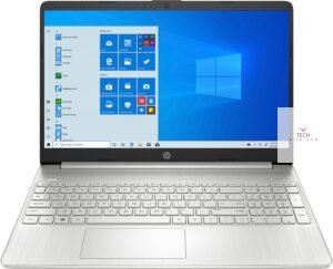A budget-friendly HP laptop featuring a responsive touch screen, perfect for everyday computing needs
