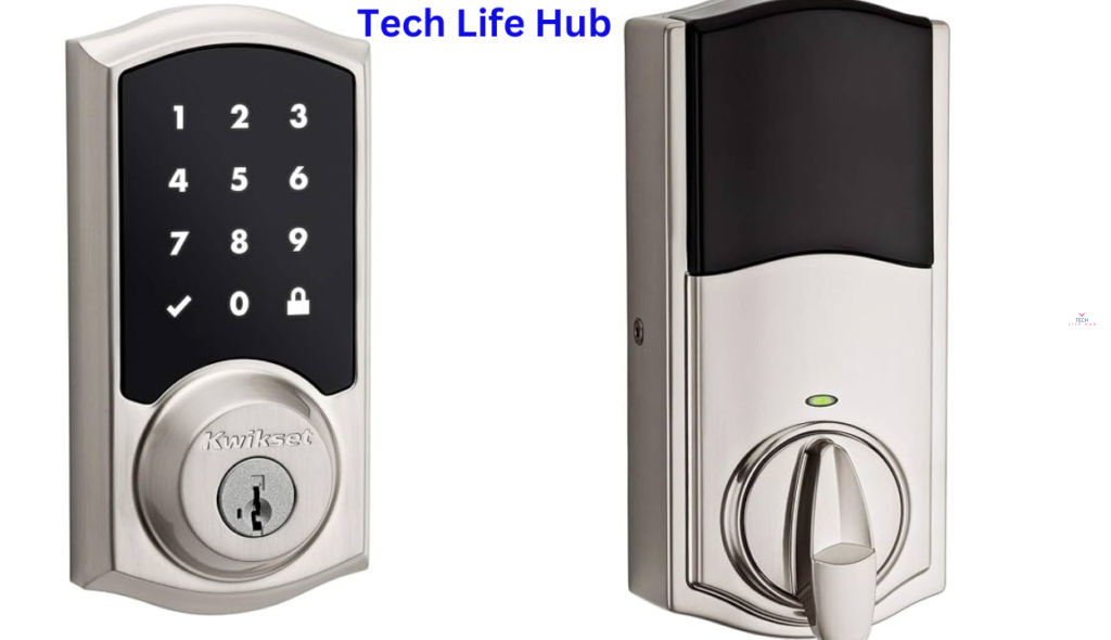 A Kwikset smart lock, showcasing advanced technology for secure and convenient home access.